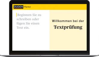 text duden|duden textprüfung online.